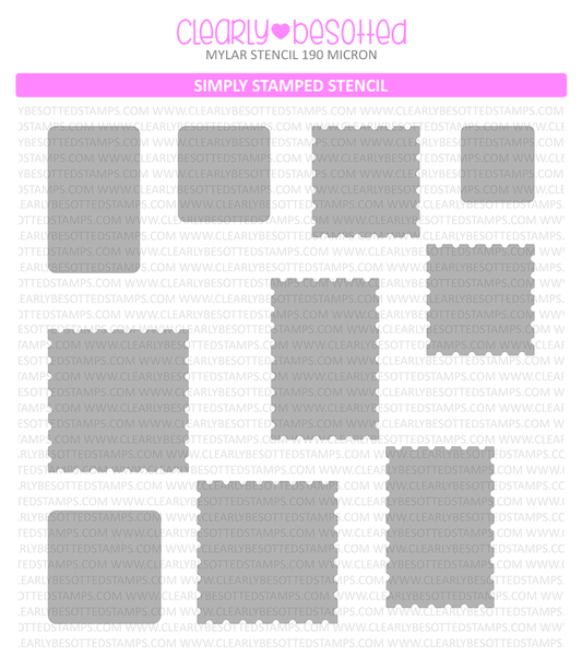 Simply Stamped Stencil