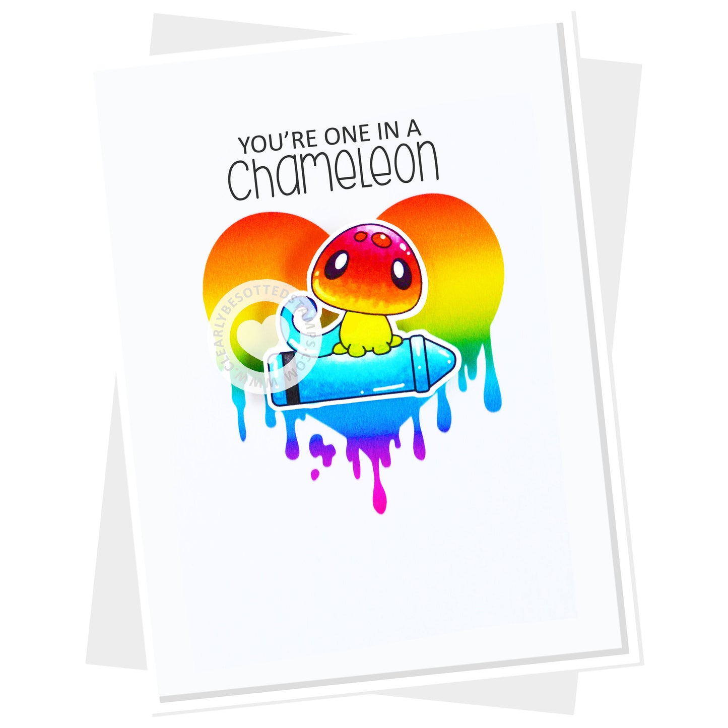 Splattered Shapes Stencil