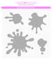 Splitter Splatter Stencil