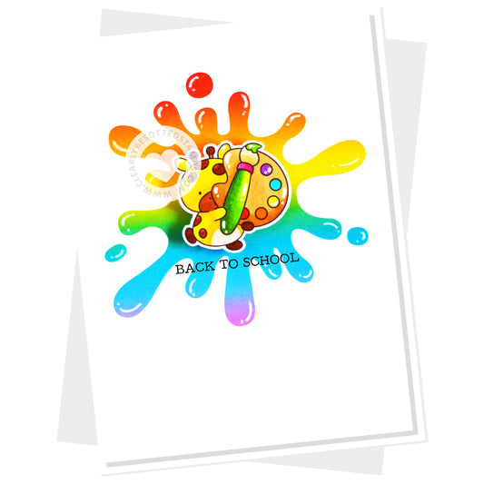 Splitter Splatter Stencil