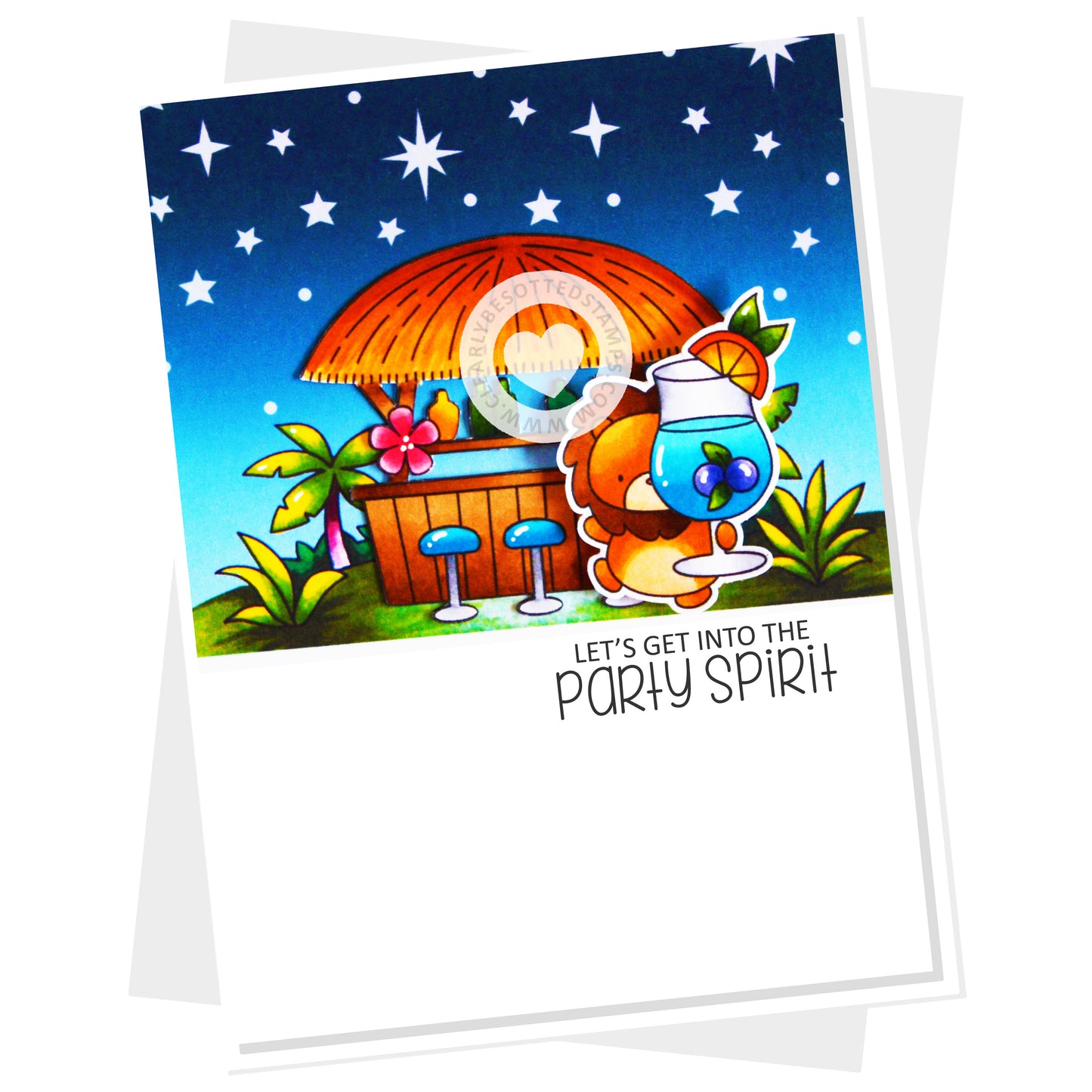 Sprinkled Stars Stencil