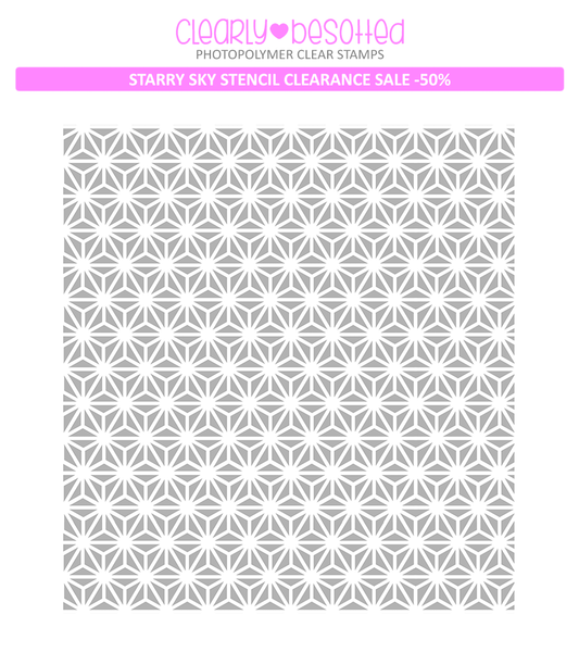 Starry Sky Stencil