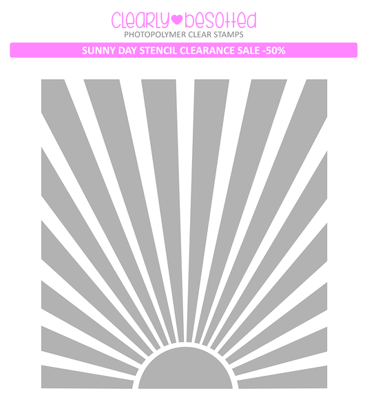 Sunny Day Stencil