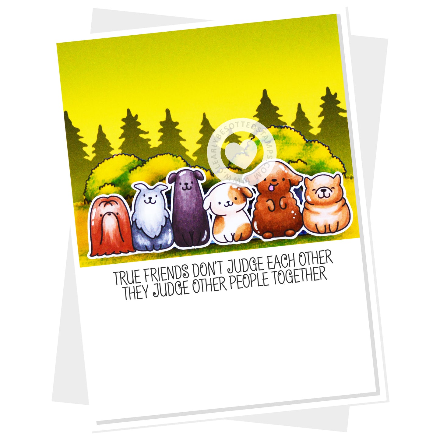 Treemendous Times  Stencil