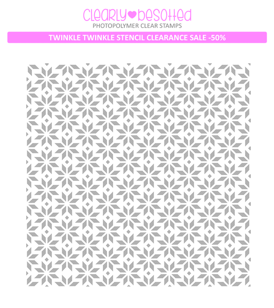 Twinkle Twinkle Stencil
